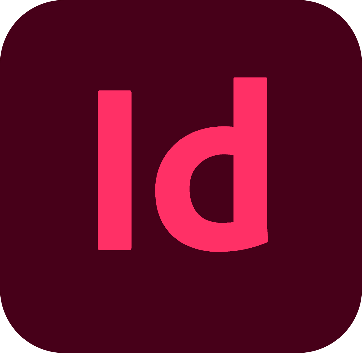 logo adobe indesign